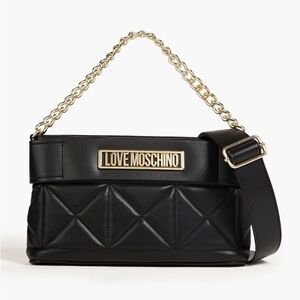 NWT, Love Moschino Vegan Leather Quilted Bag